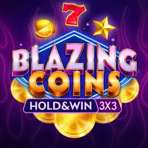 Blazing Coins: Hold & Win casino title
